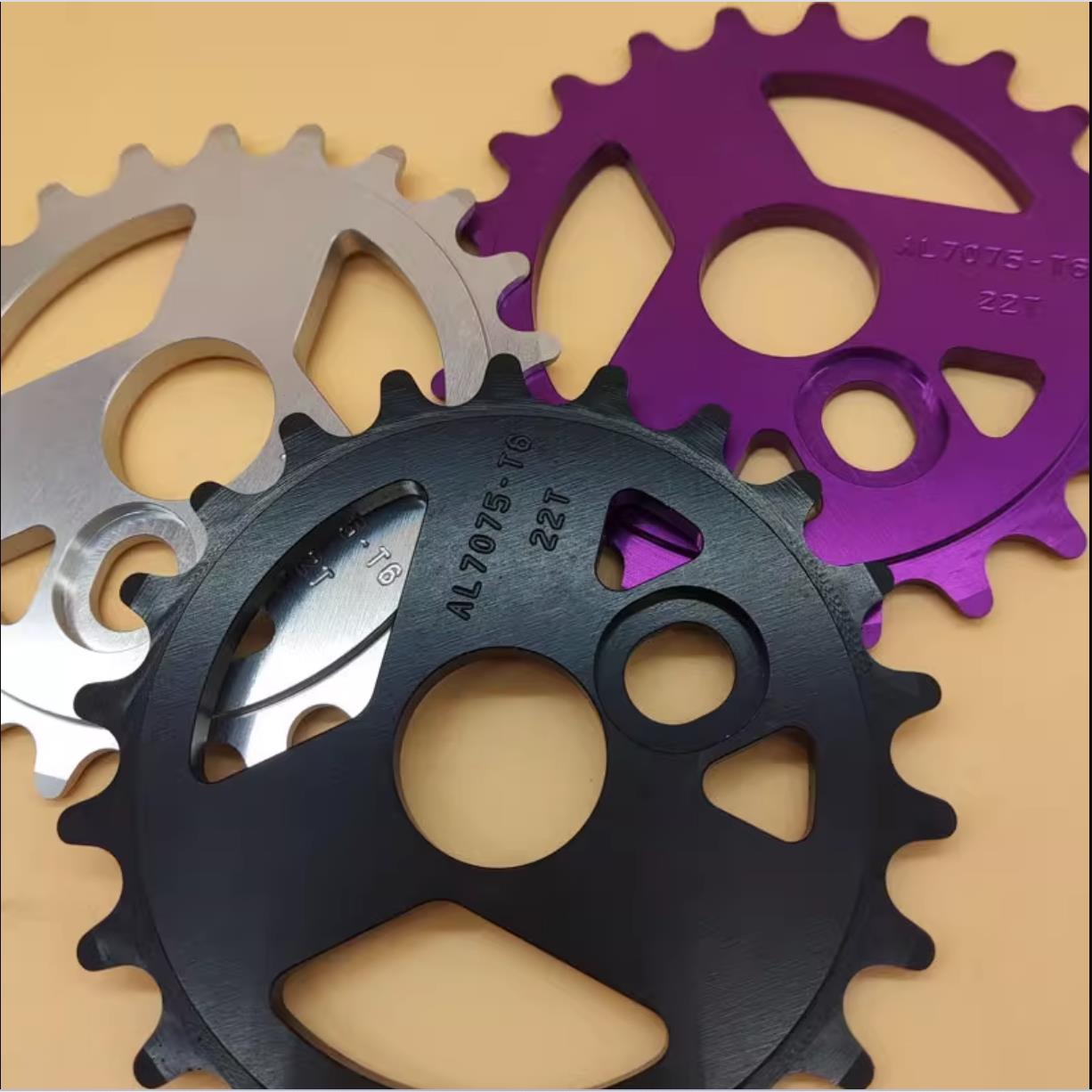 Sprocket - Pignon BMX 18T 22T, chaîne en