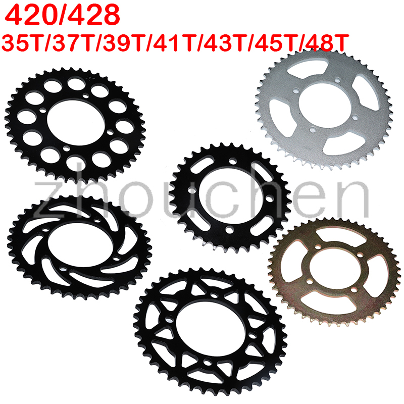 428 Chain - 420/428 chaînes 76mm 35T 37T 39T