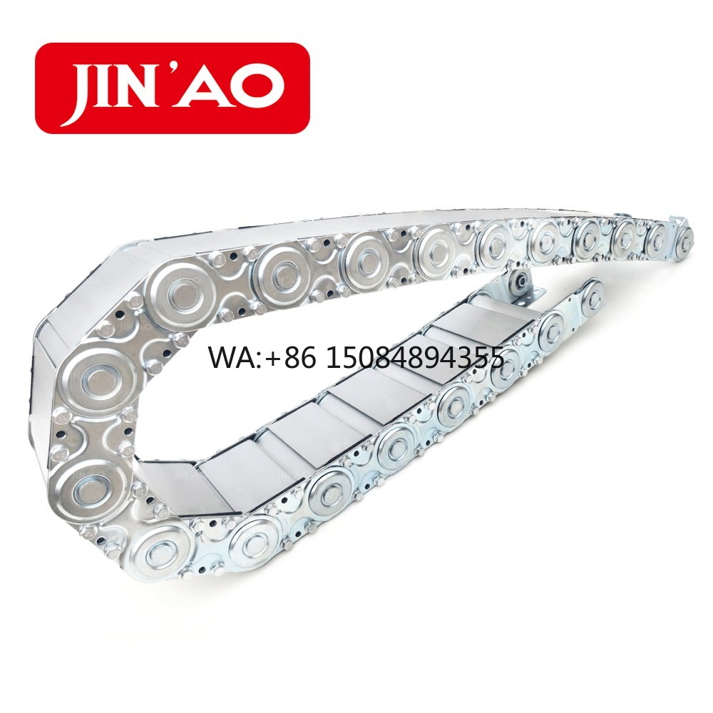 Steel Chain - Chaînes porte-câbles renforcées en acier inoxydable,