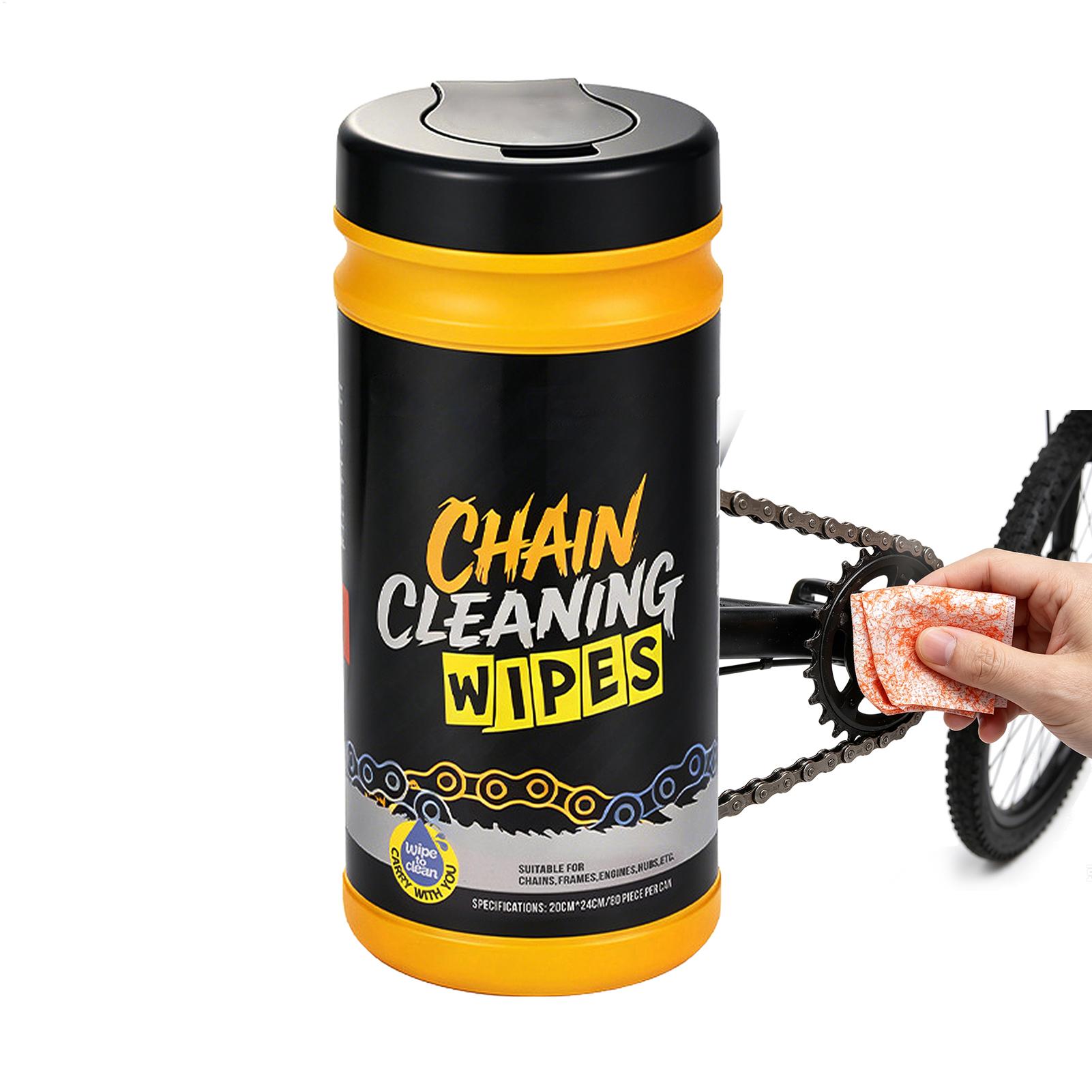 Bicycle Chain - Lingettes nettoyantes pour chaîne de vélo,