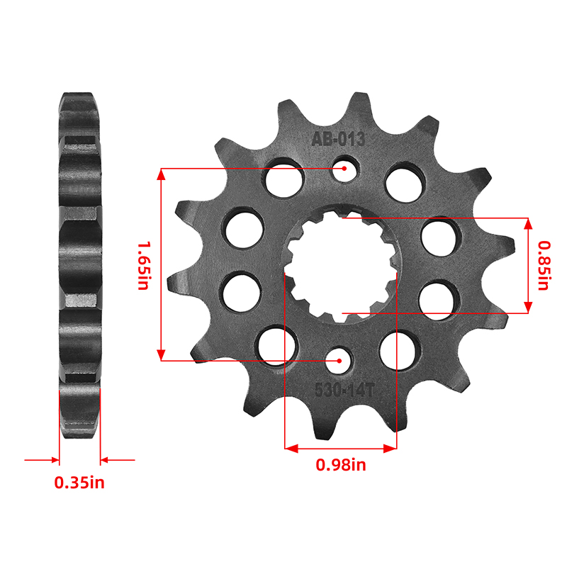Pignon étoile de roue de chaîn - 530 Chain avis et prix