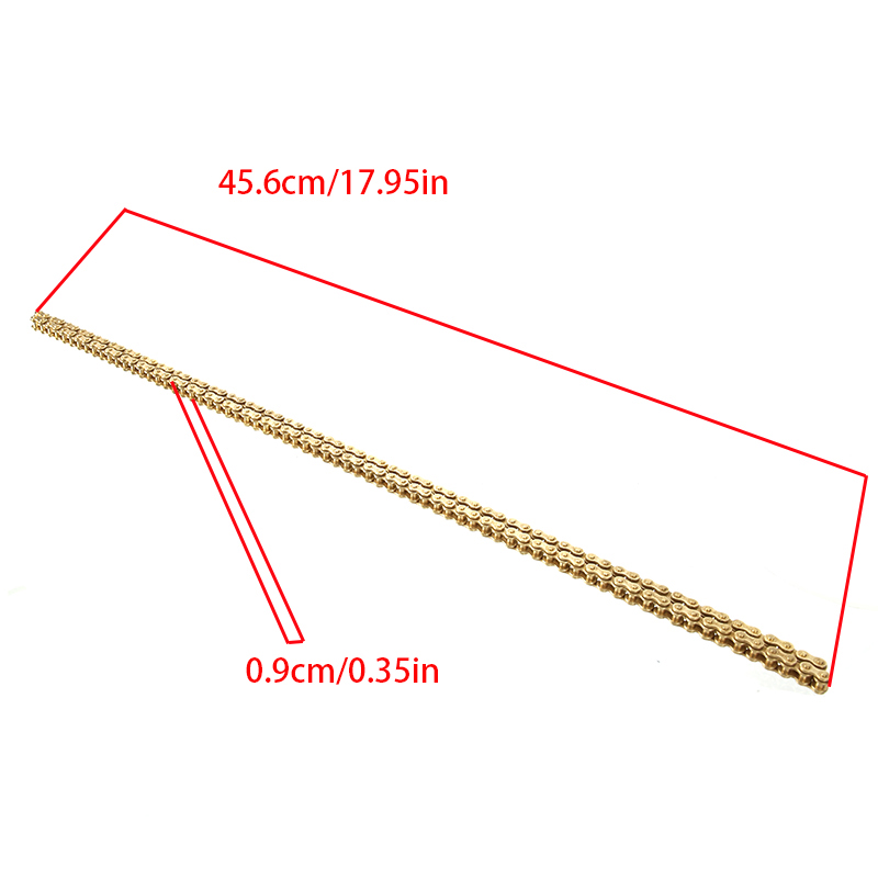 Chaîne 25H 114 dorée, chaîne 2 - Bike Chain avis et prix