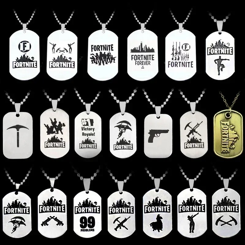 Collier Fortnite Anime en Acie - Steel Chain avis et prix