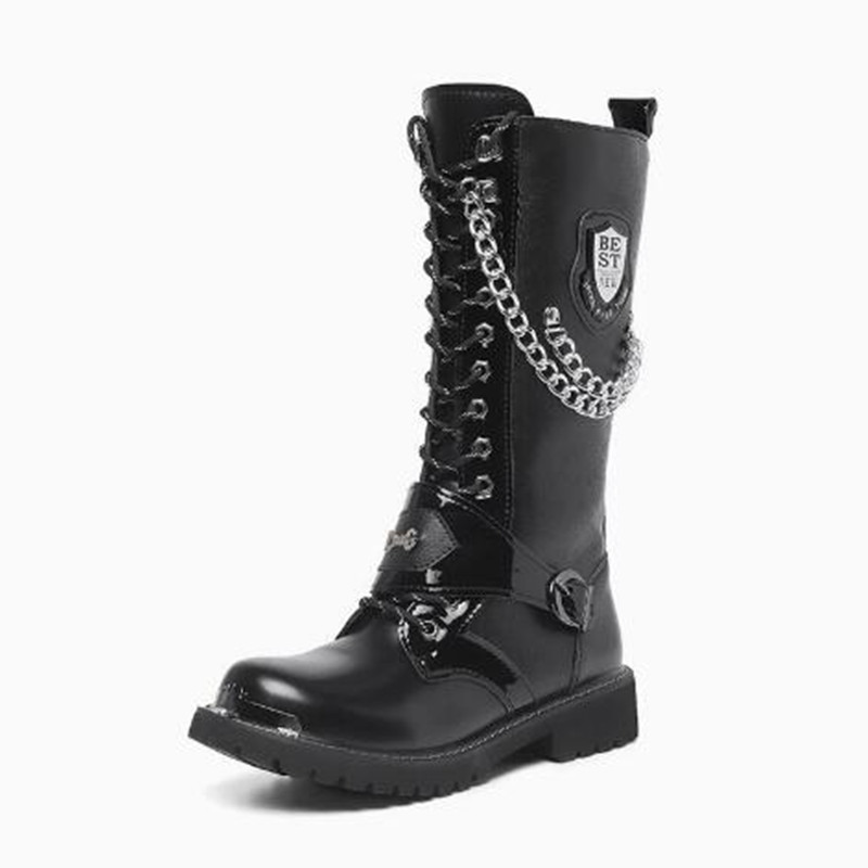 Bottes de moto de luxe pour ho - Steel Chain avis et prix