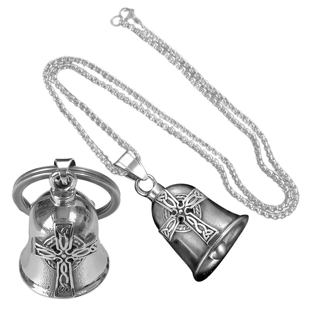 Pendentif clochette porte-bonh - Motorcycle Chain avis et prix