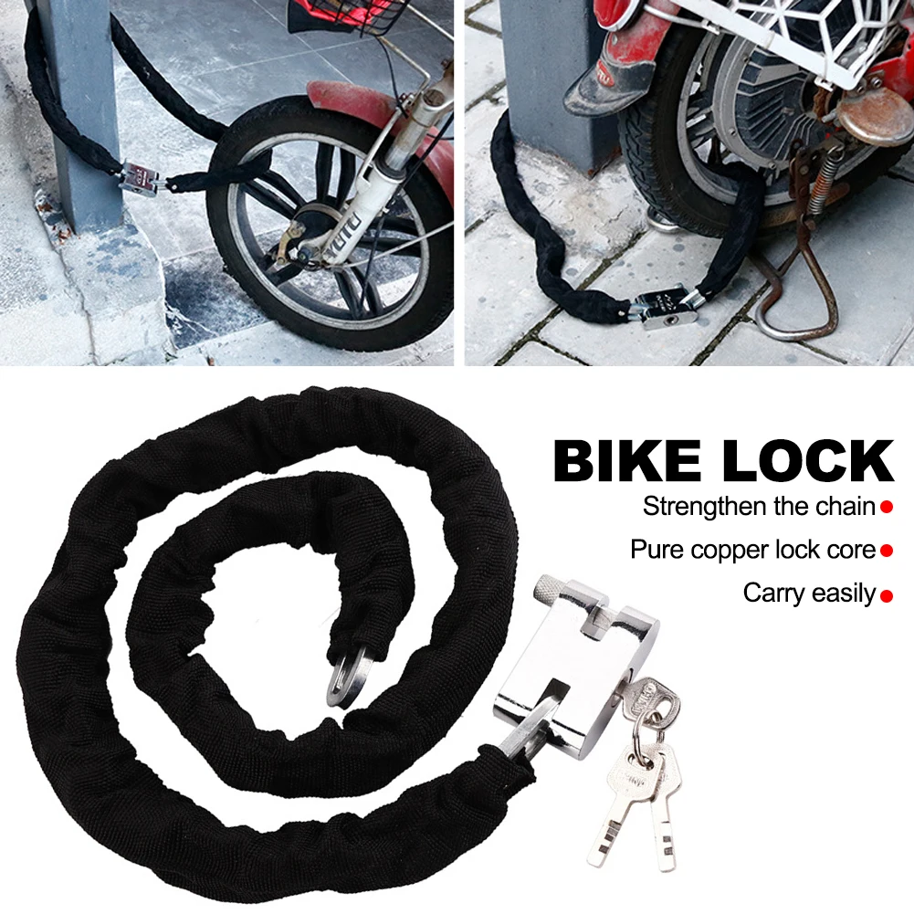 Antivol de moto et vélo robust - Bike Chain avis et prix